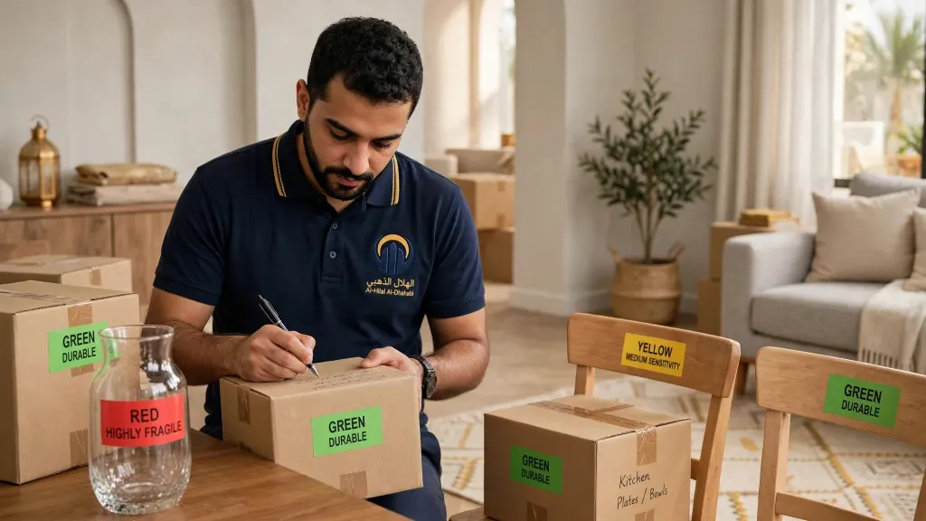 جرد وتصنيف الأثاث قبل نقل العفش