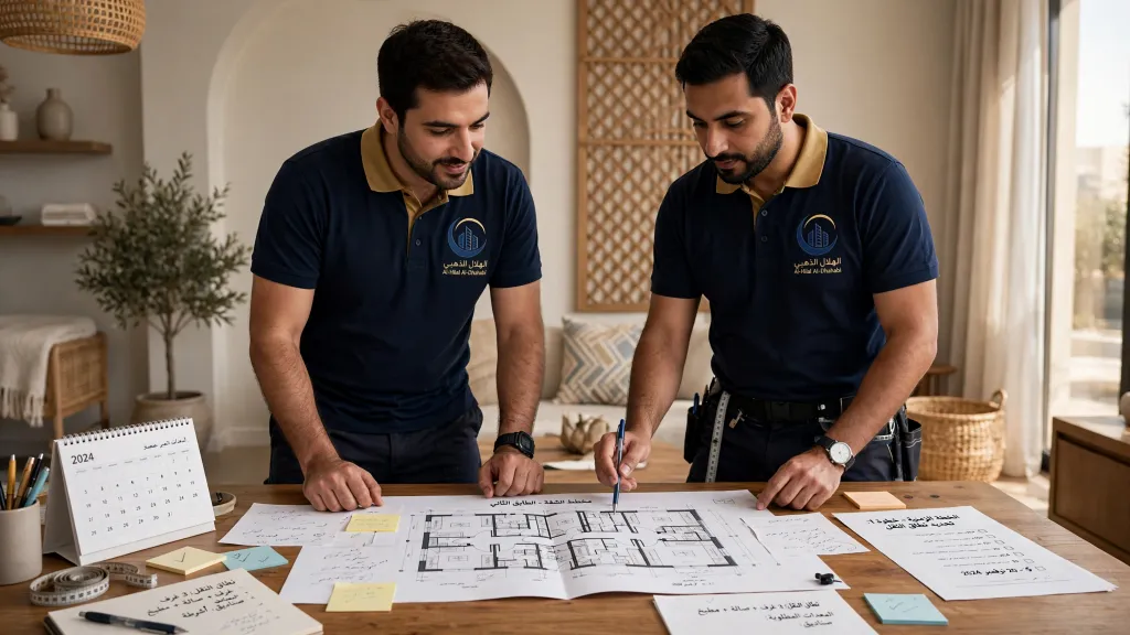 التخطيط لنقل الأثاث وتجهيز خطة التغليف